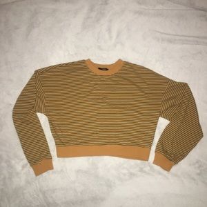 F21 cropped sweatshirt